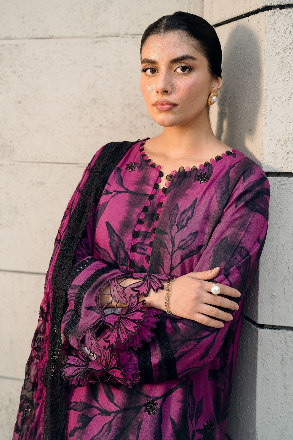 Nureh | Glam Girl Lawn | GL-23 - Riwayat-e-Khas