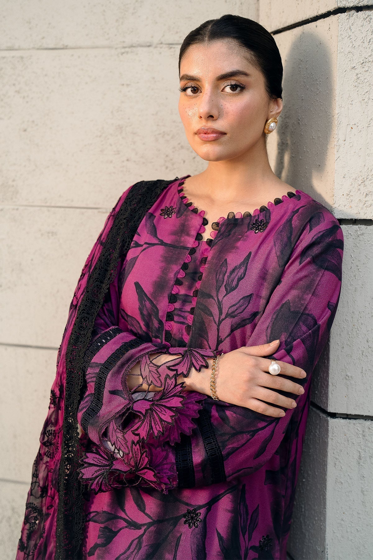 Nureh | Glam Girl Lawn | GL-23 - Riwayat-e-Khas