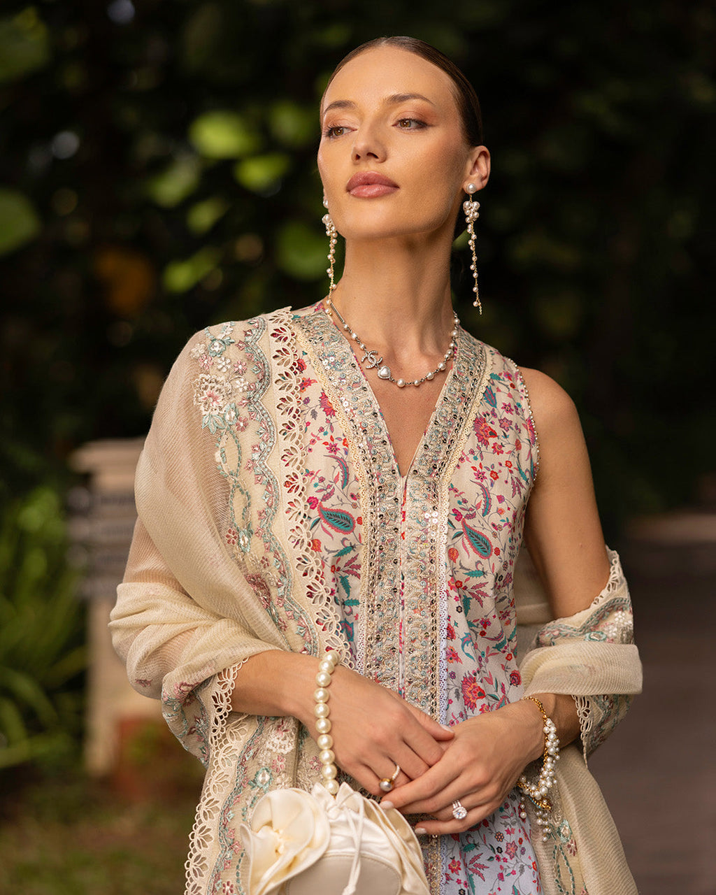 Faiza Saqlain | Zinnia Lawn 25 | Danica - Riwayat-e-Khas