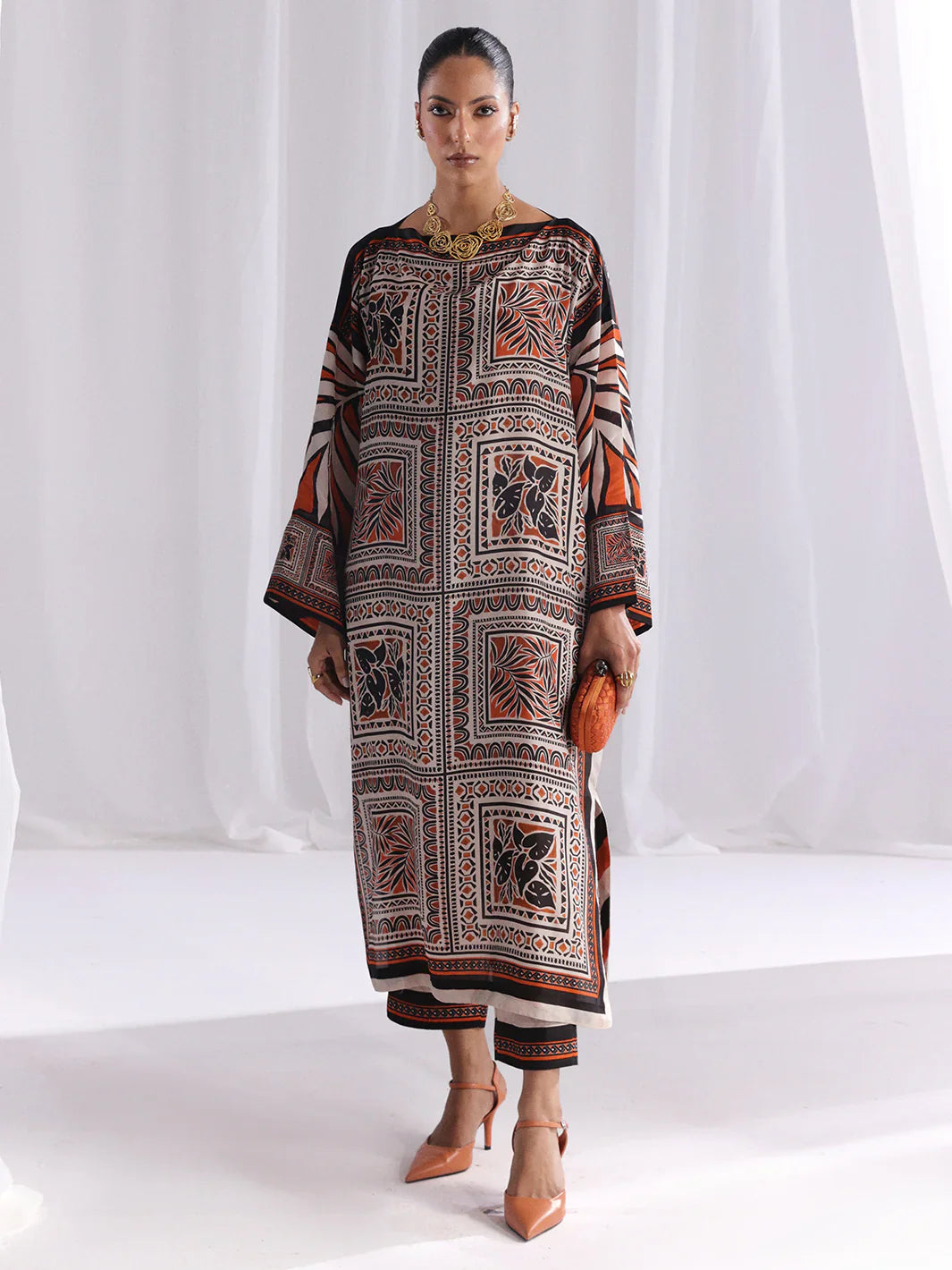 Bin ilyas | Co ords Summer 25 | 30081 | 2 PC Pret