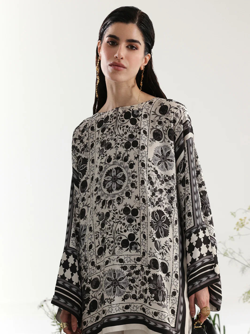 Bin ilyas | Co ords Summer 25 | 30082 | 2 PC Pret