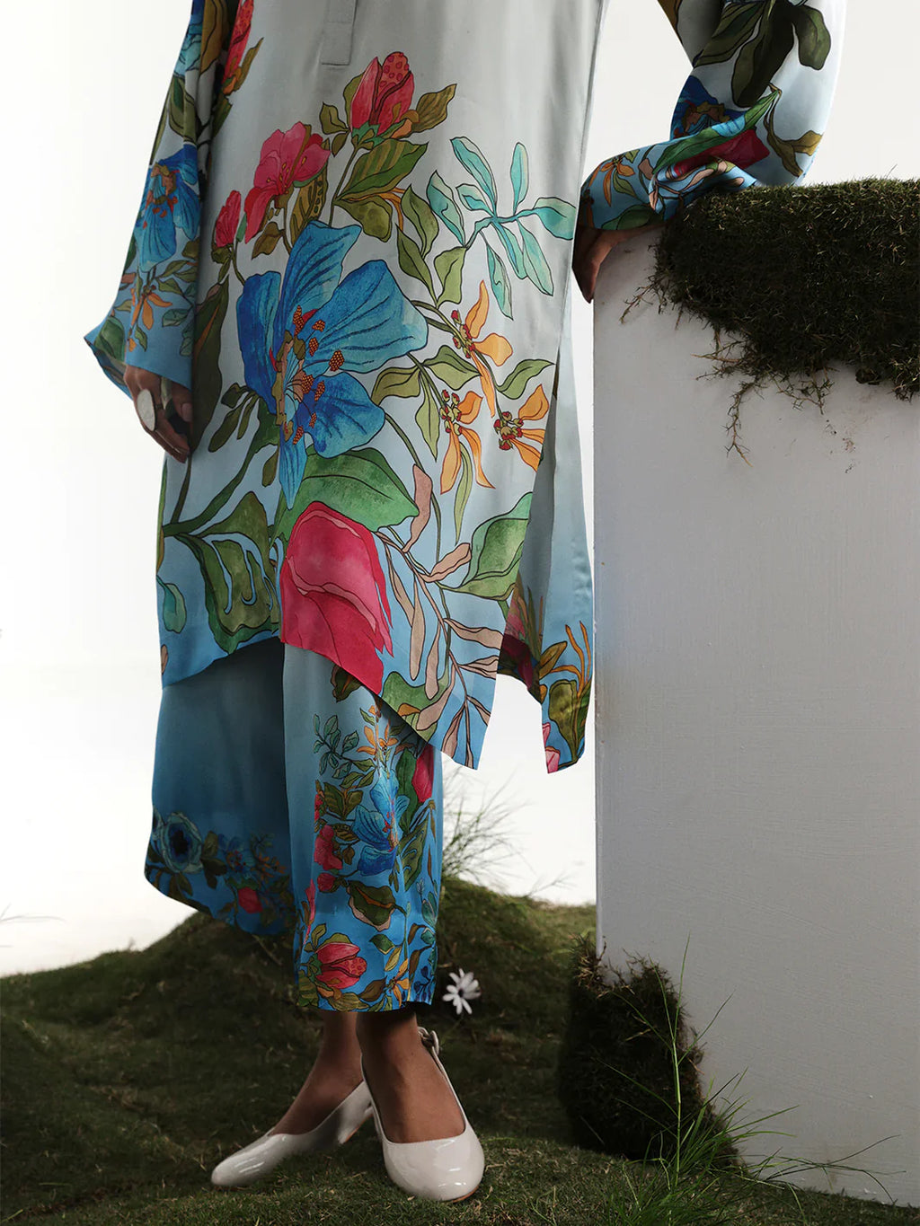 Bin ilyas | Co ords Summer 25 | 30086 | 2 PC Pret