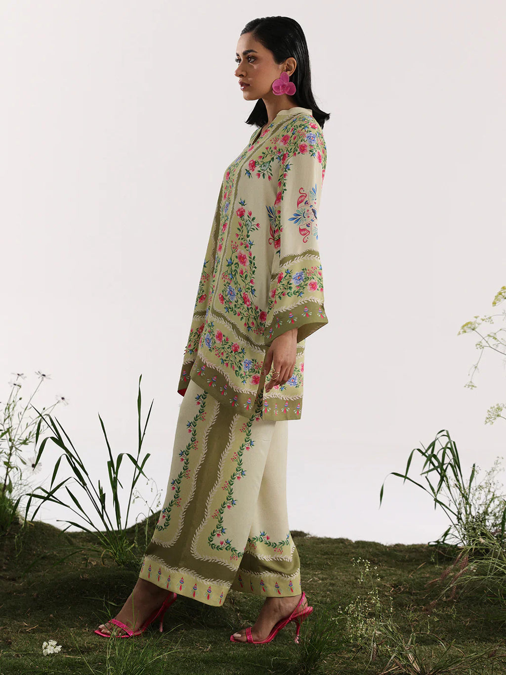 Bin ilyas | Co ords Summer 25 | 30087 | 2 PC Pret