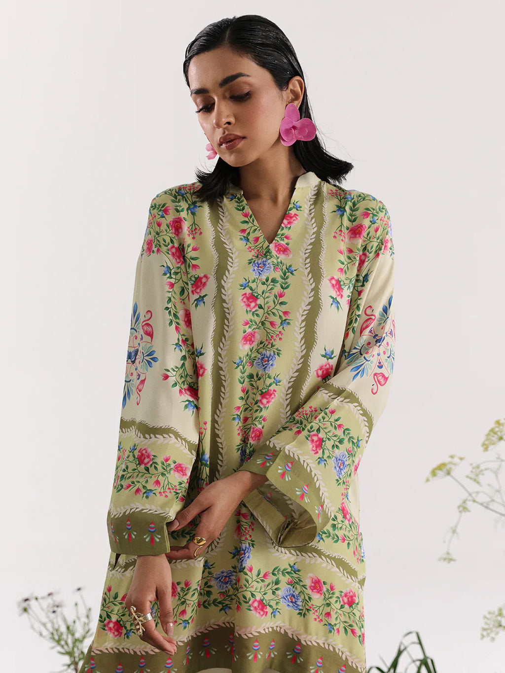 Bin ilyas | Co ords Summer 25 | 30087 | 2 PC Pret