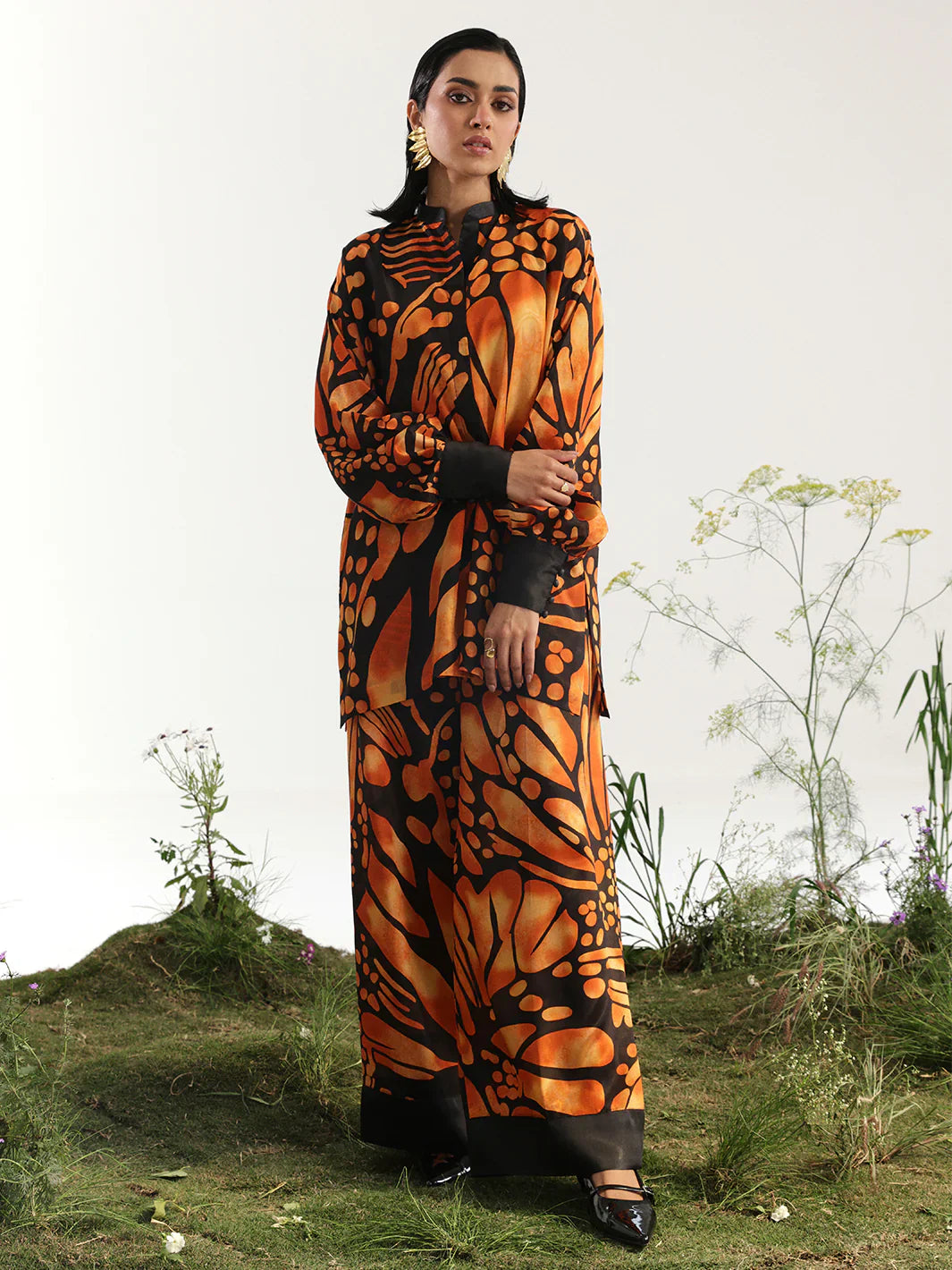 Bin ilyas | Co ords Summer 25 | 30095 | 2 PC Pret