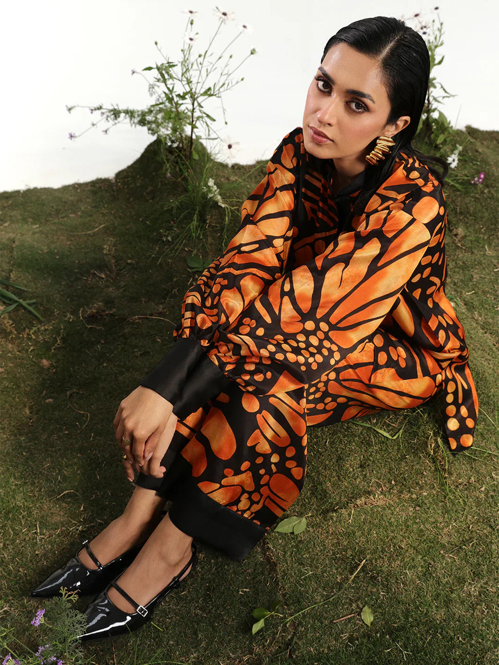 Bin ilyas | Co ords Summer 25 | 30095 | 2 PC Pret