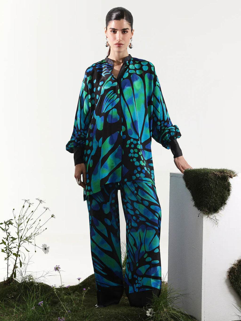 Bin ilyas | Co ords Summer 25 | 30096 | 2 PC Pret