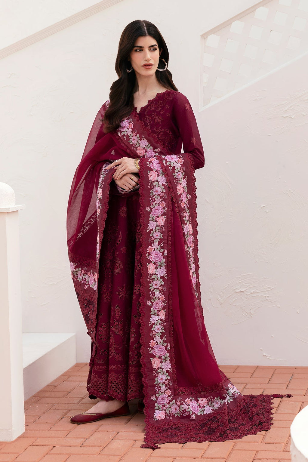 Baroque | Edit Lawn’26 | EMBROIDERED LAWN EL-D05 UNSTITCHED