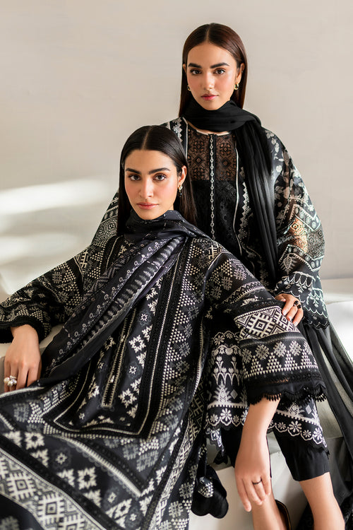 Baroque | Luxury Pret 24 | LAWN UF-671 - House Of Anaya