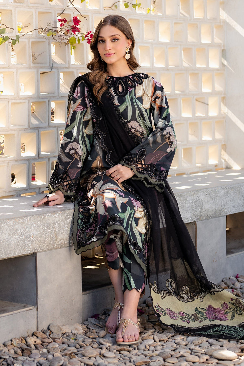Baroque | Embroidered Lawn | SF-4090