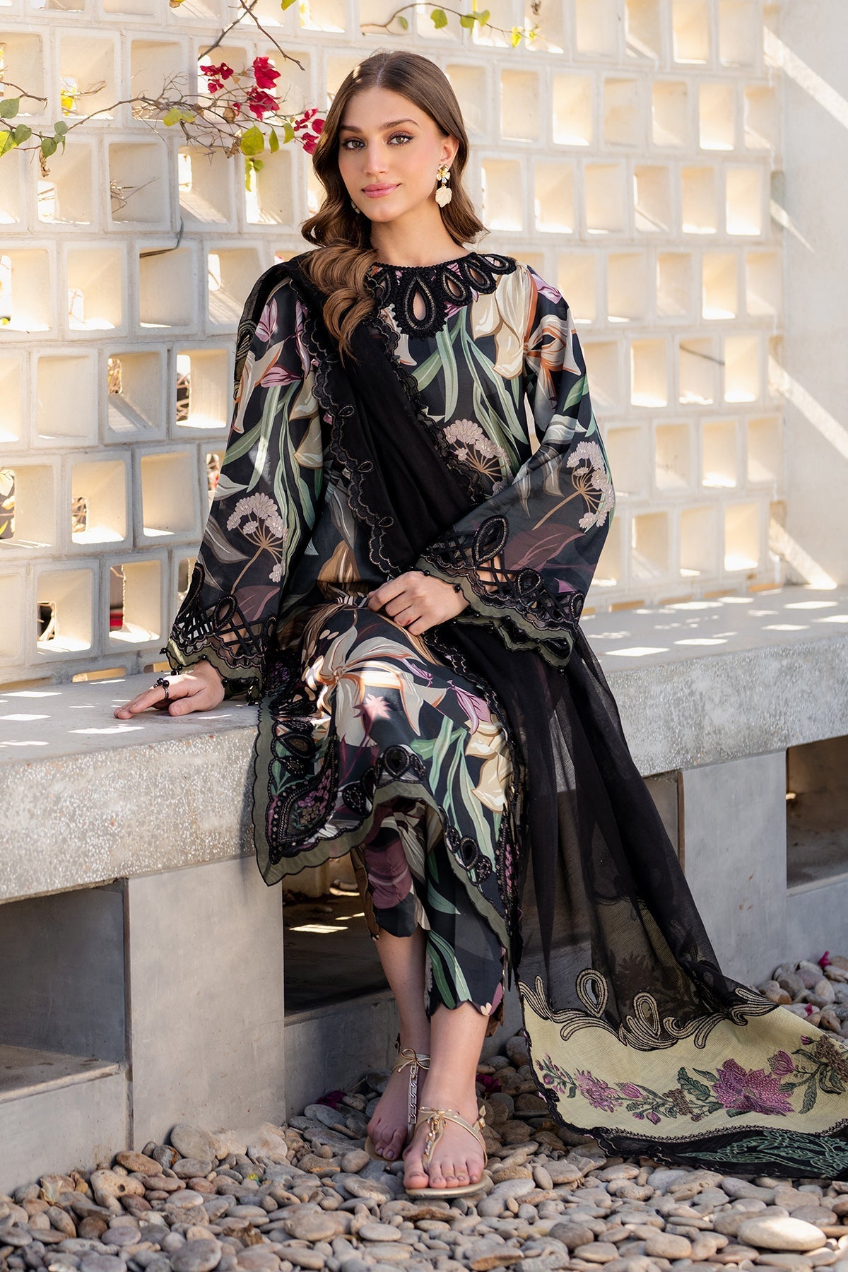Baroque | Embroidered Lawn | SF-4090