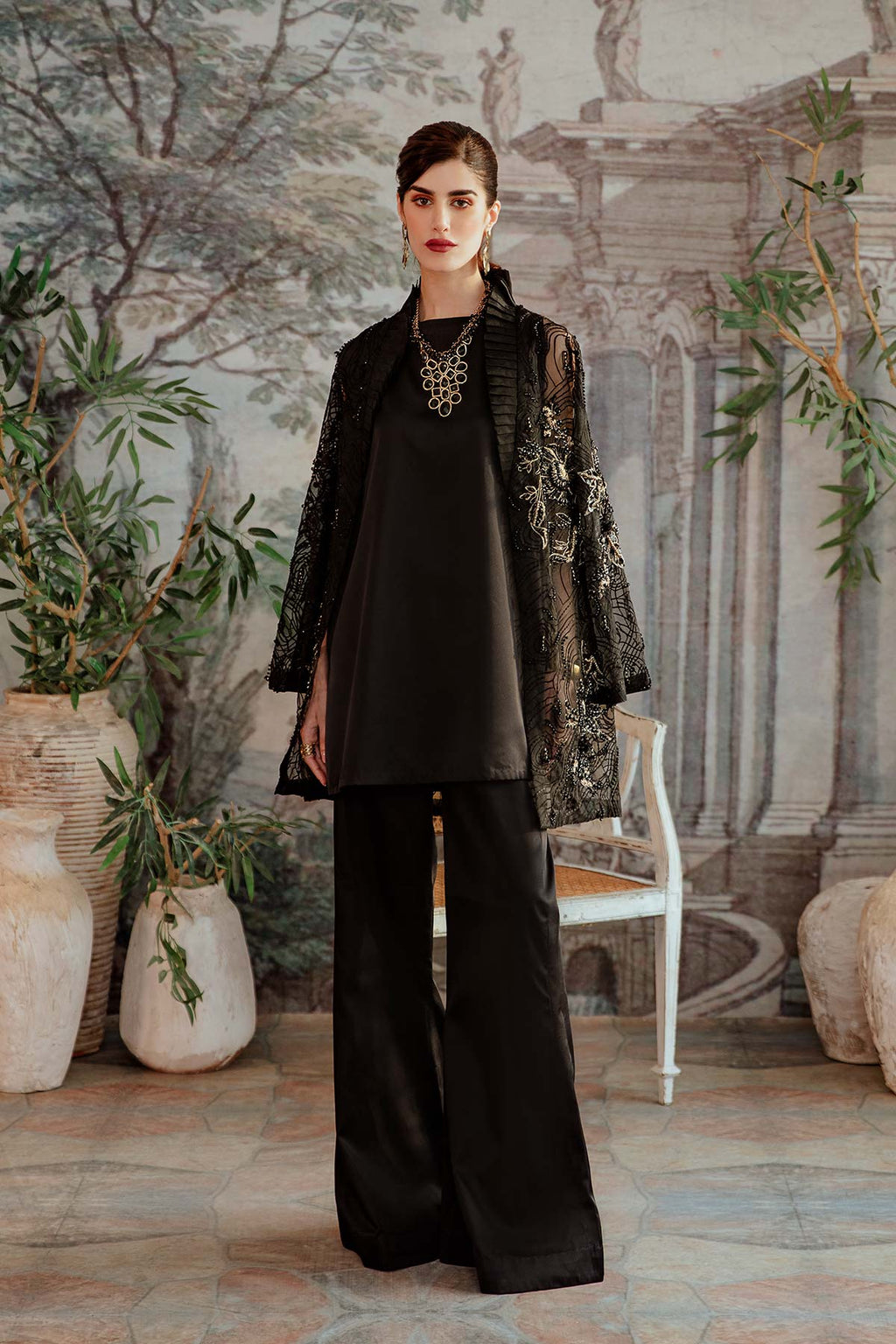 Mina Kashif | Ala Mode Luxury Formals 23 | Luna - House Of Anaya