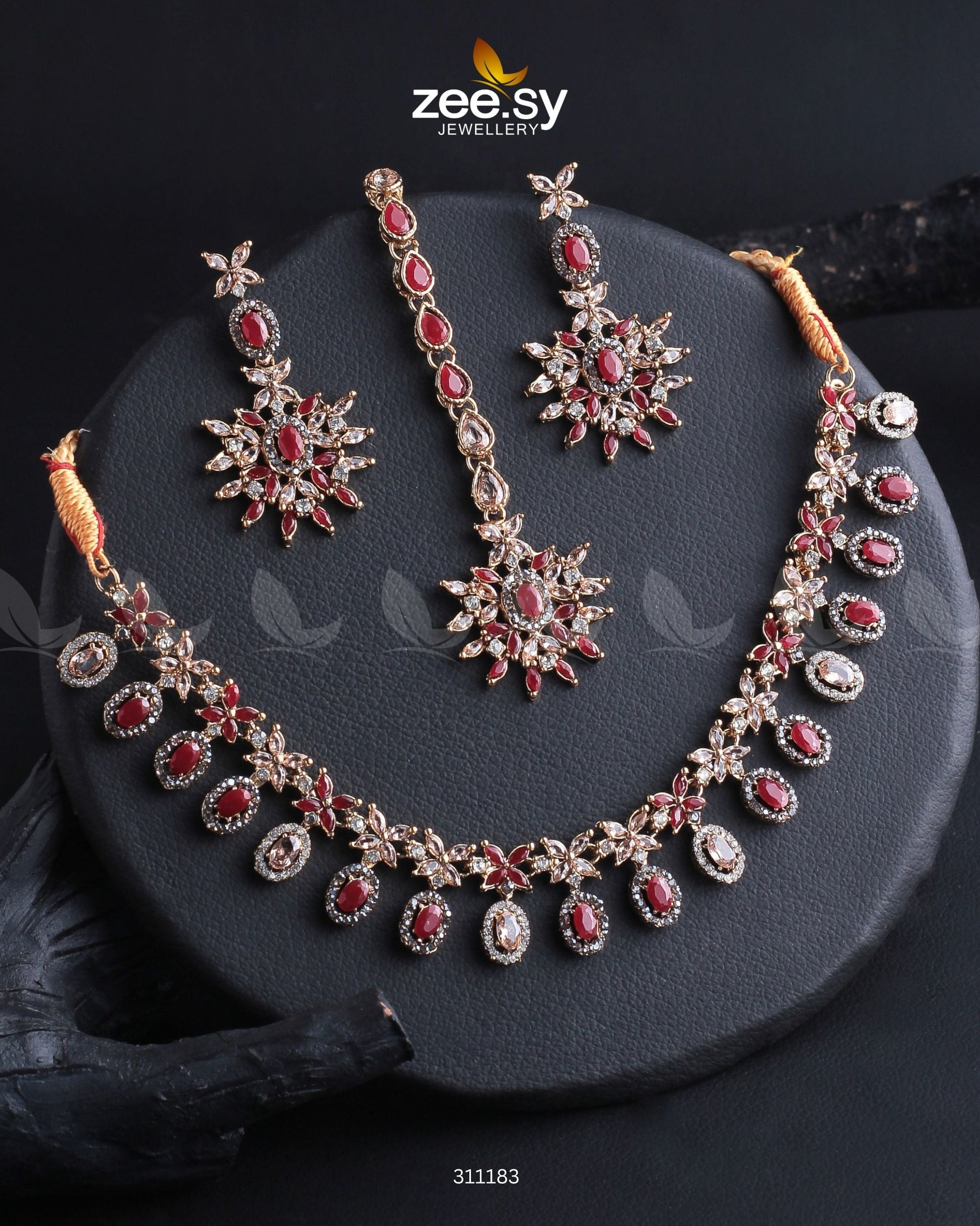 Solara Necklace Set - Libasekhas