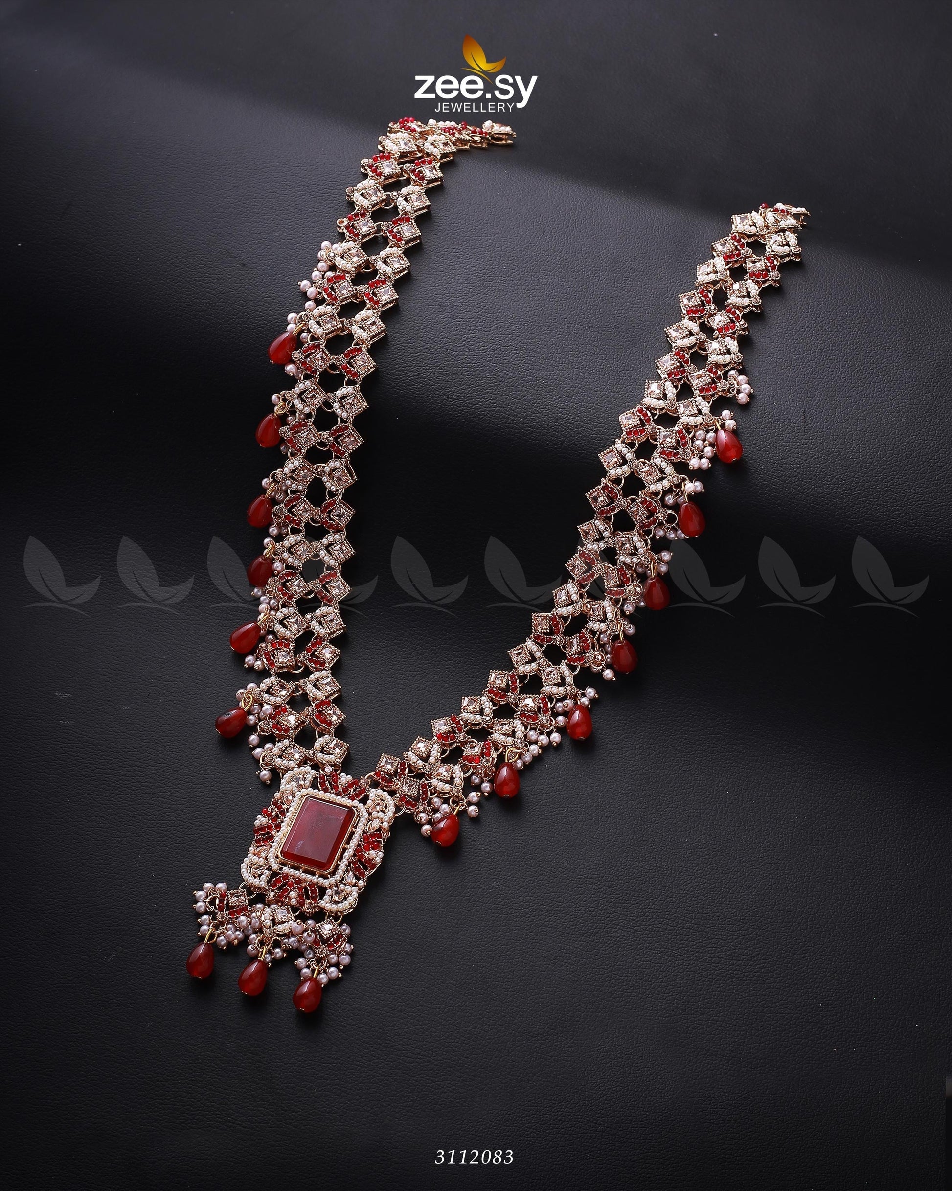 Burro's-Tail Long Malla Necklace - Libasekhas