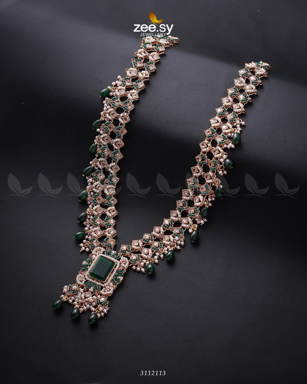 Burro's-Tail Long Malla Necklace - Libasekhas