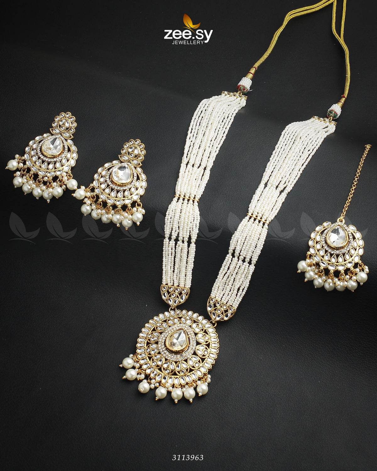 Maranta Malla Necklace Set - Libasekhas