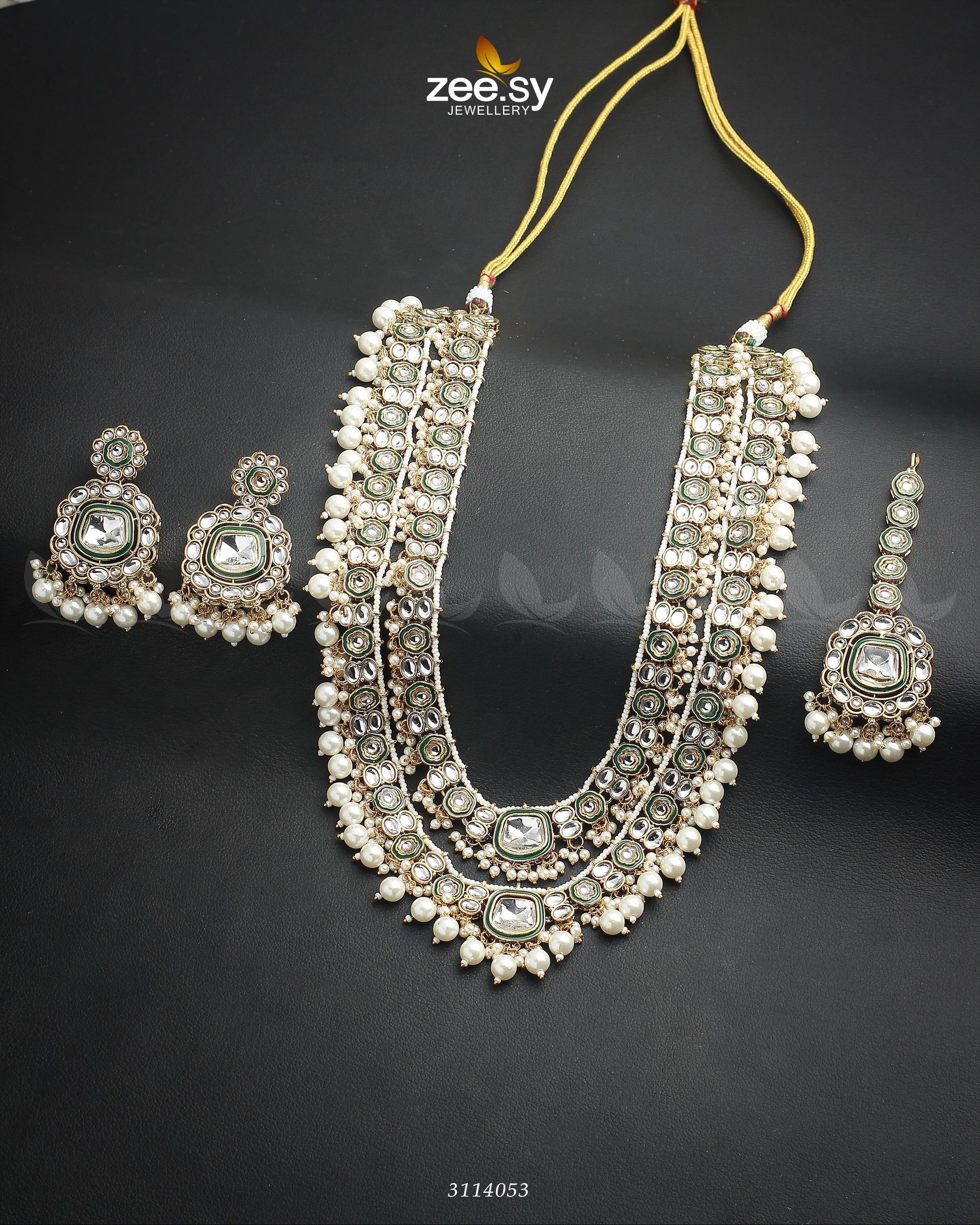 Acacia Malla Necklace Set - Libasekhas