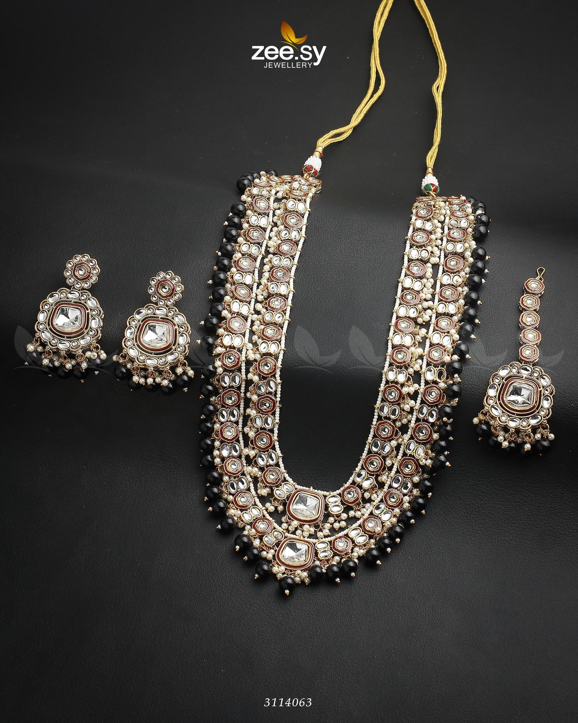 Acacia Malla Necklace Set - Libasekhas