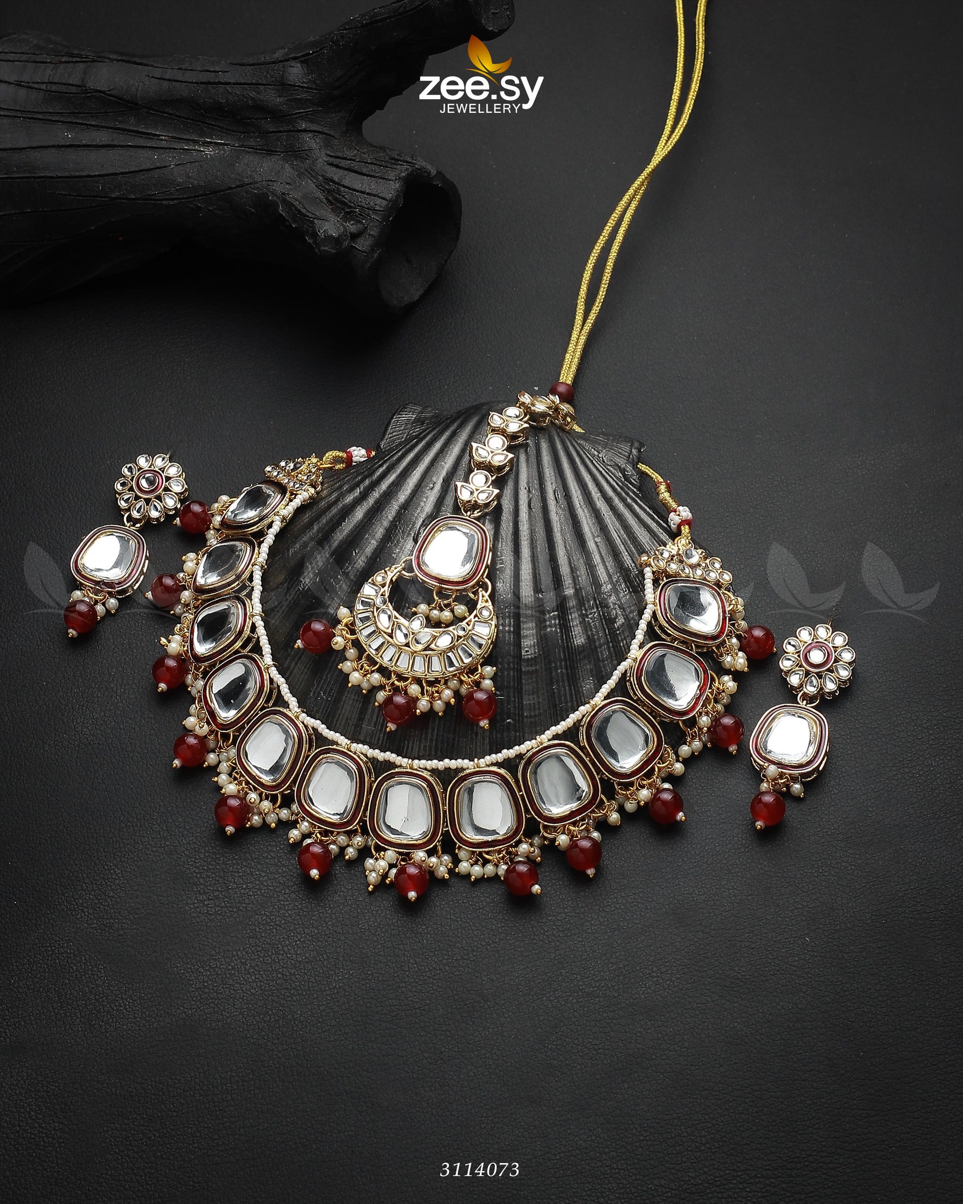 Aqsa Necklace Set - Libasekhas