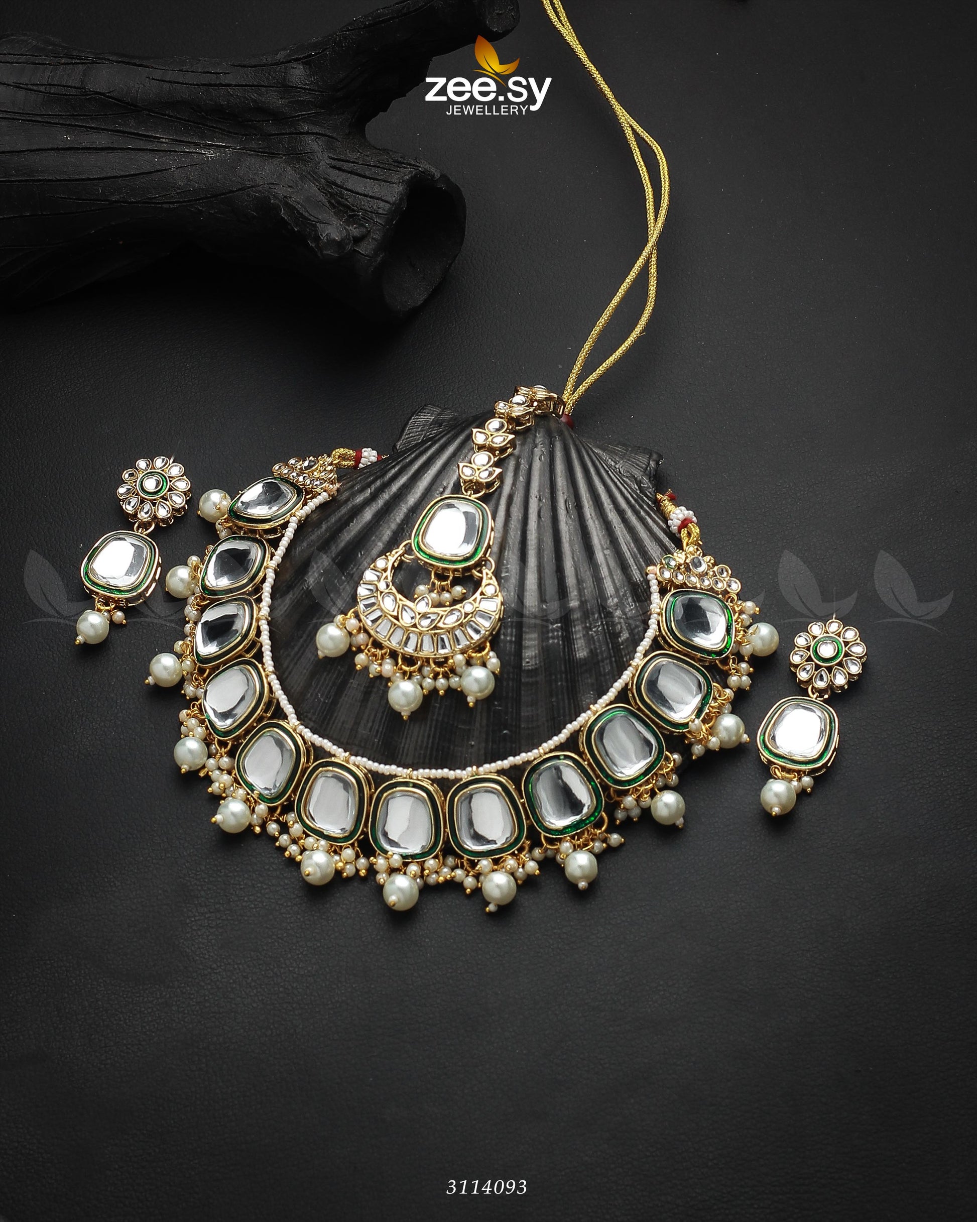 Aqsa Necklace Set - Libasekhas
