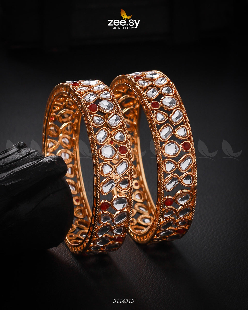 Saffron Bangles - Libasekhas
