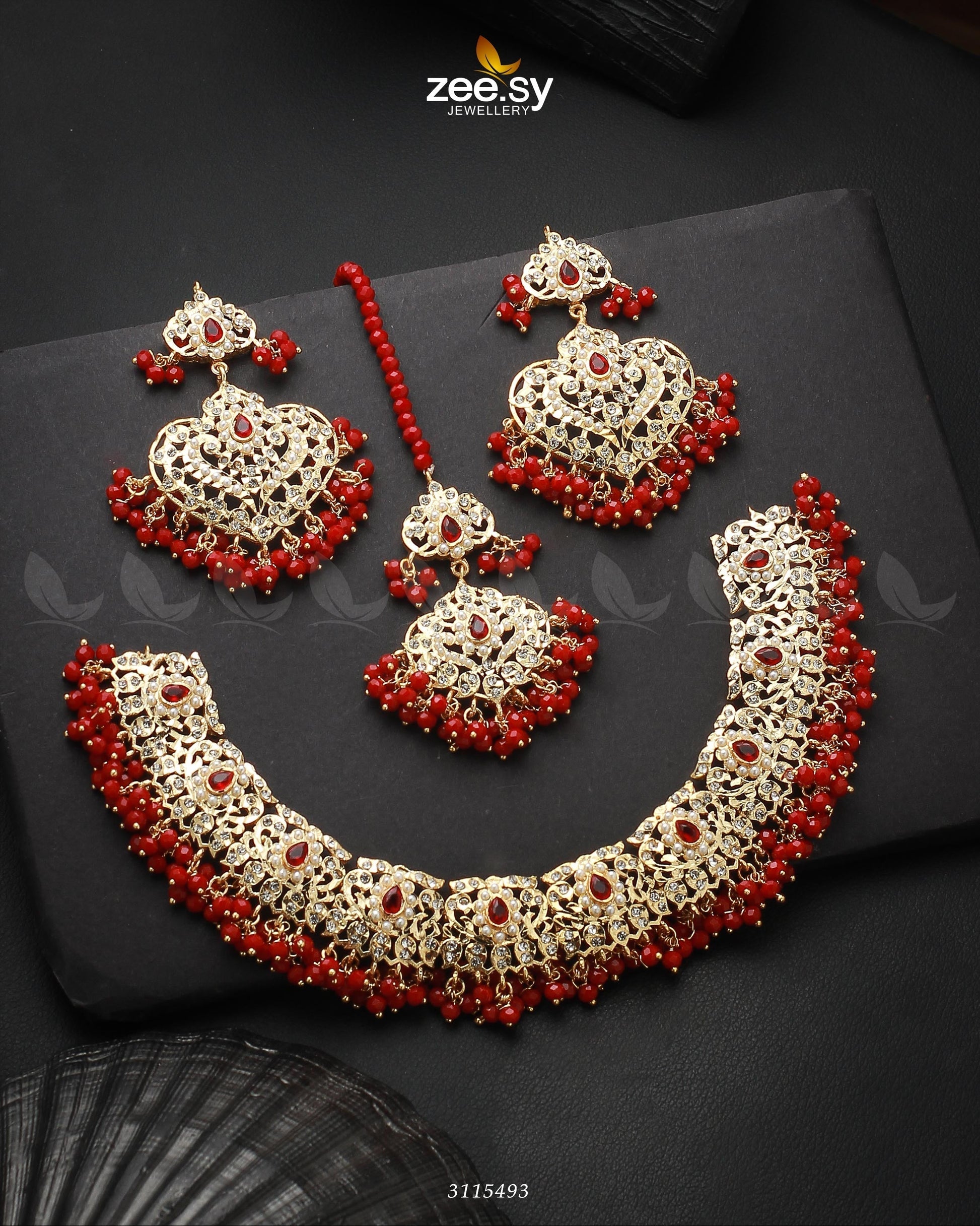 Maniha Necklace Set - Libasekhas