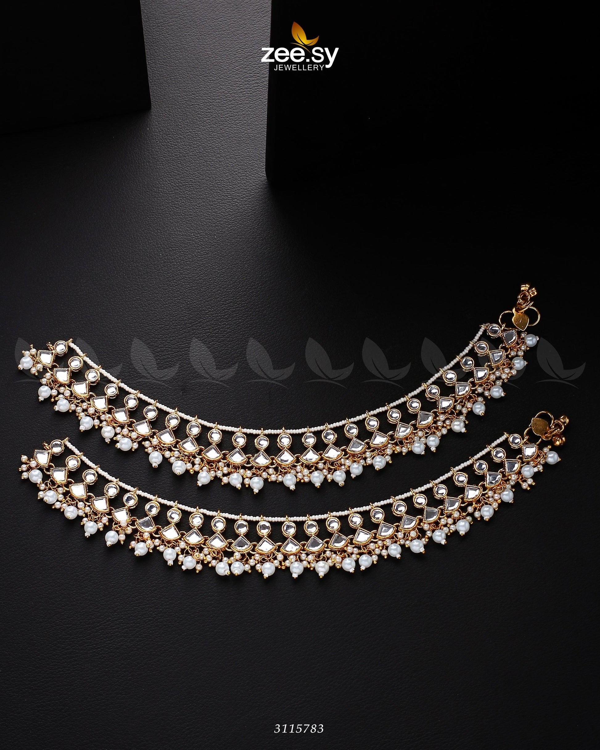 Benitoite Anklets - Libasekhas
