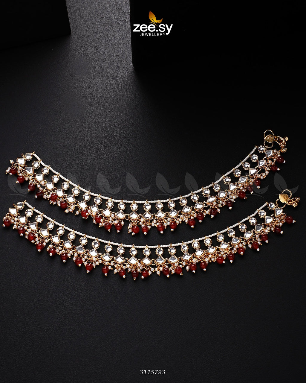 Benitoite Anklets - Libasekhas