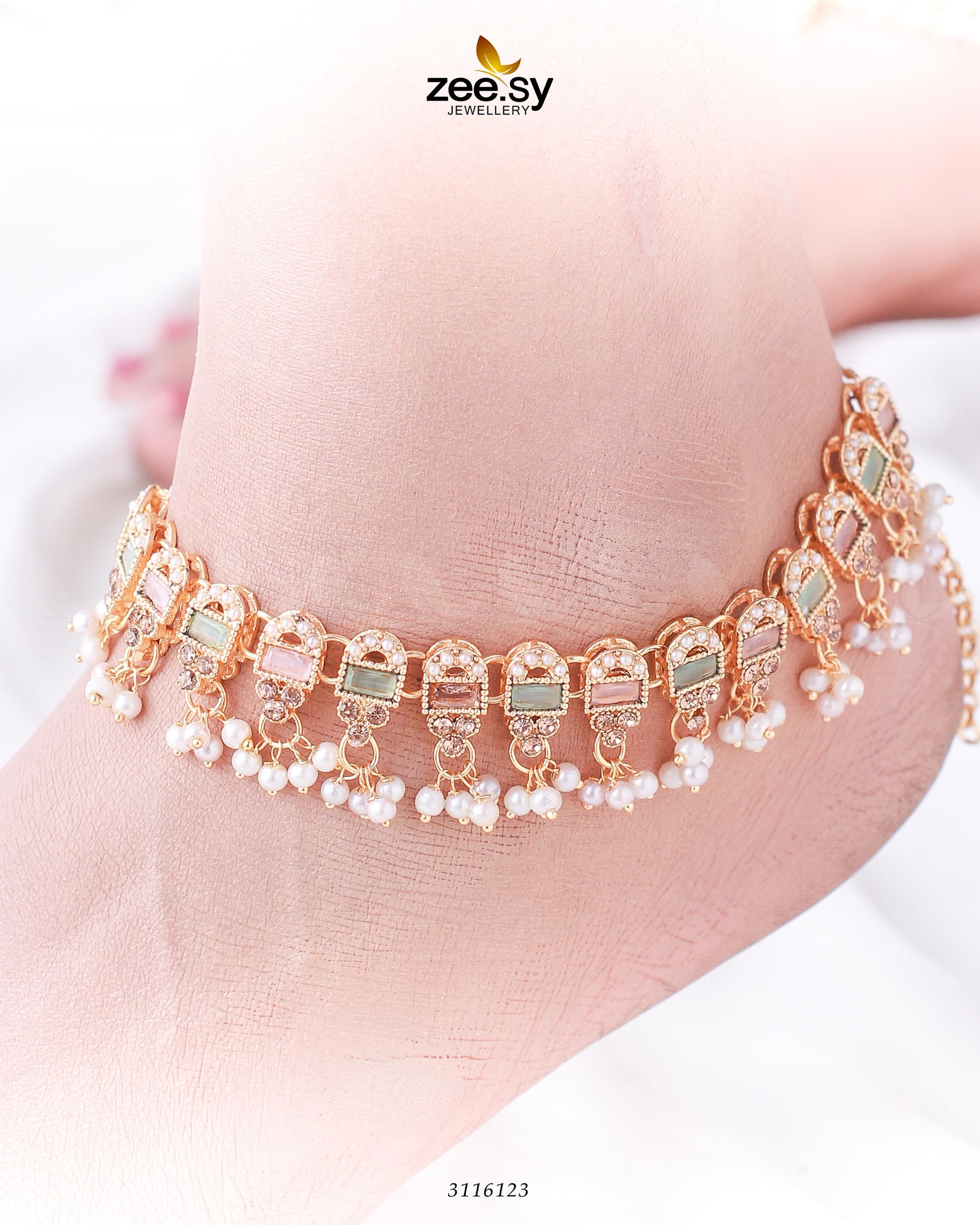 Rutilated Anklet - Libasekhas
