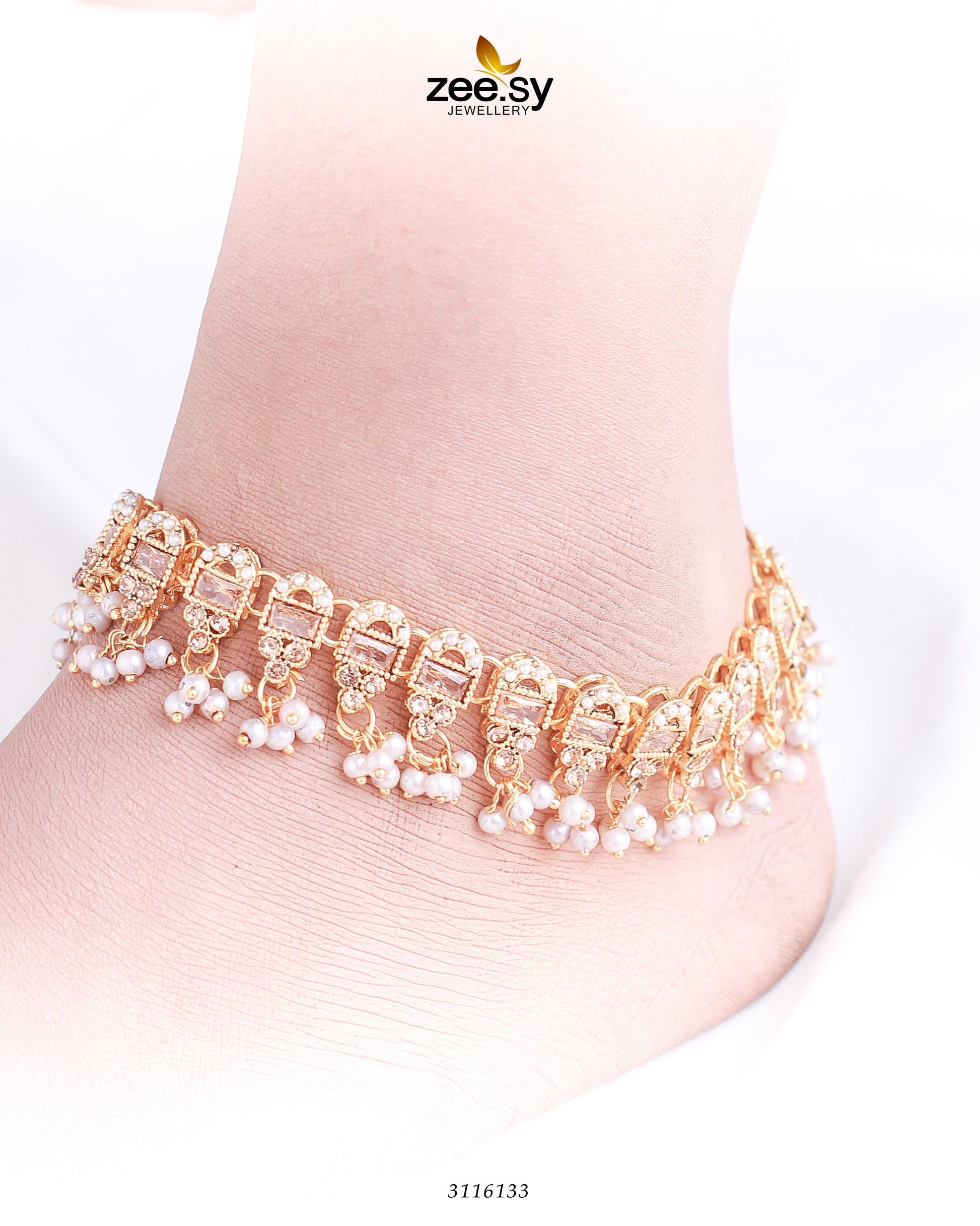 Rutilated Anklet - Libasekhas