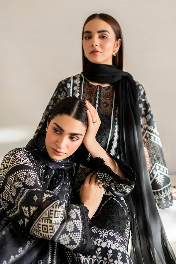 Baroque | Luxury Pret 24 | LAWN UF-672 - House Of Anaya