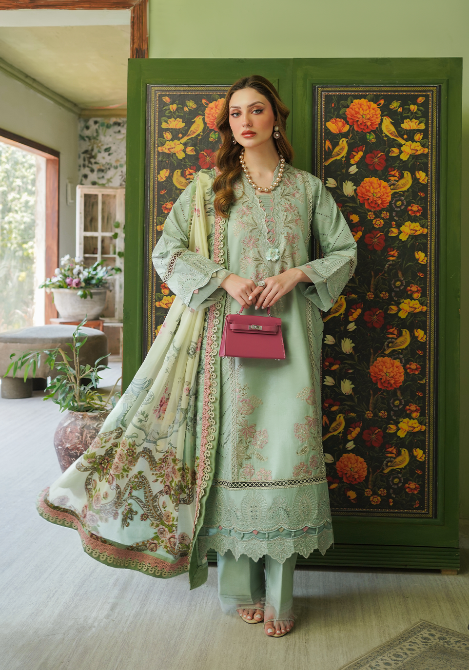 Zarqash | Tresor Luxury Lawn 24 | ZQT 009 GISELLE - Riwayat-e-khas