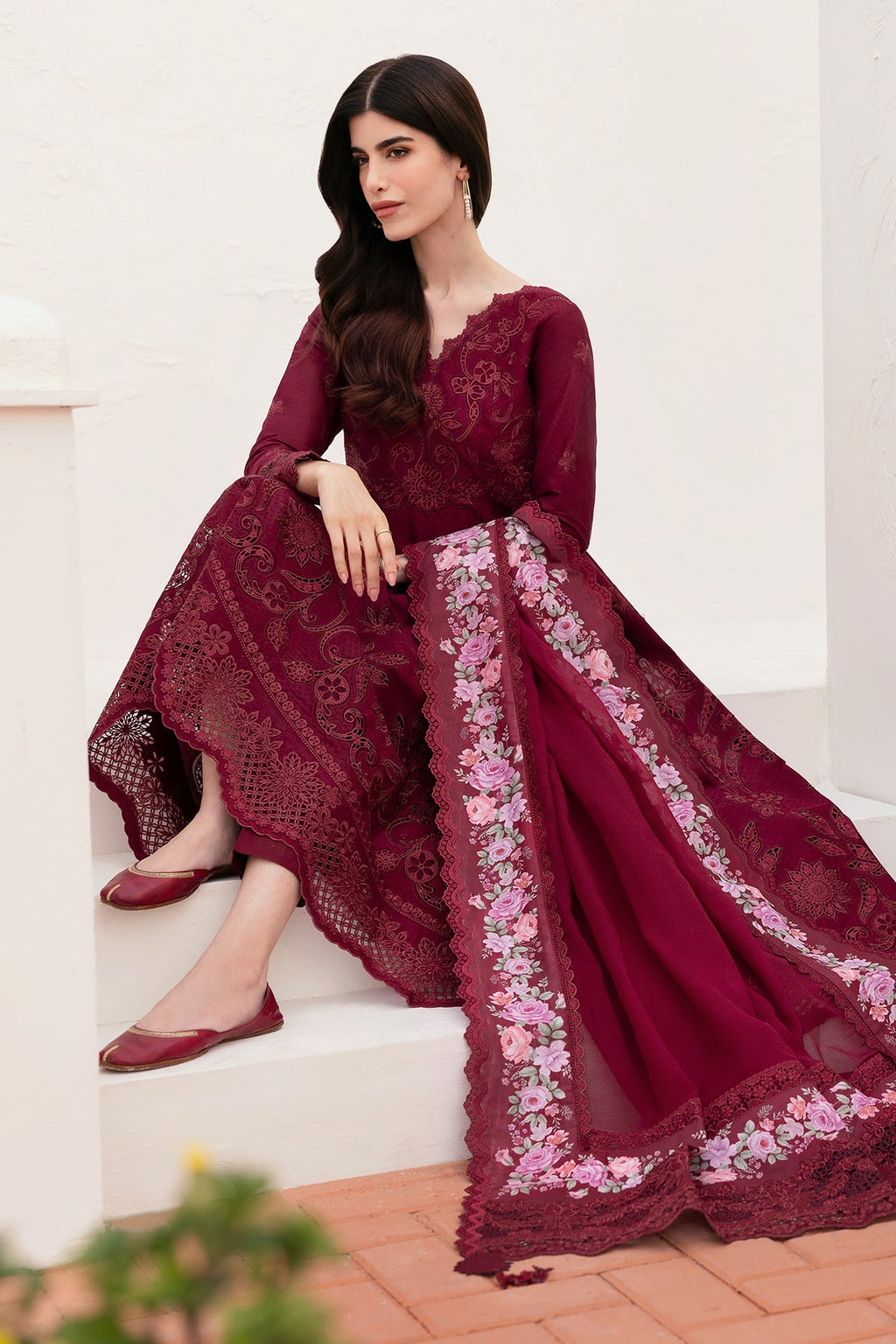 Baroque | Edit Lawn’26 | EMBROIDERED LAWN EL-D05 UNSTITCHED