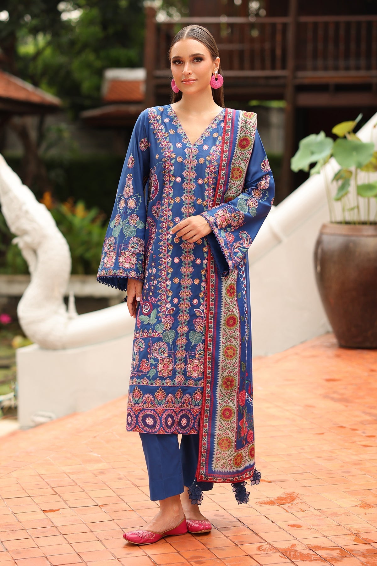 Baroque | Embroidered Lawn | SF-4251