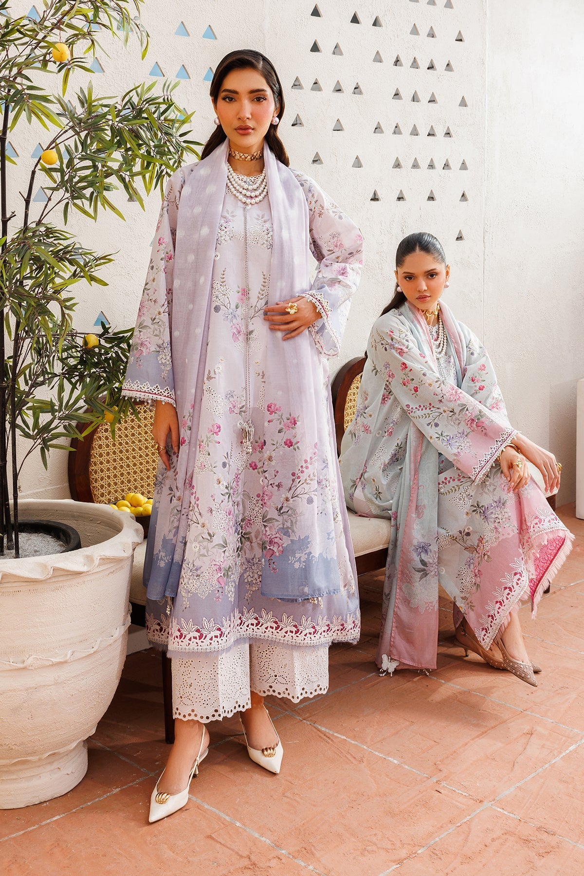 Baroque | Embroidered Lawn | SF-4395