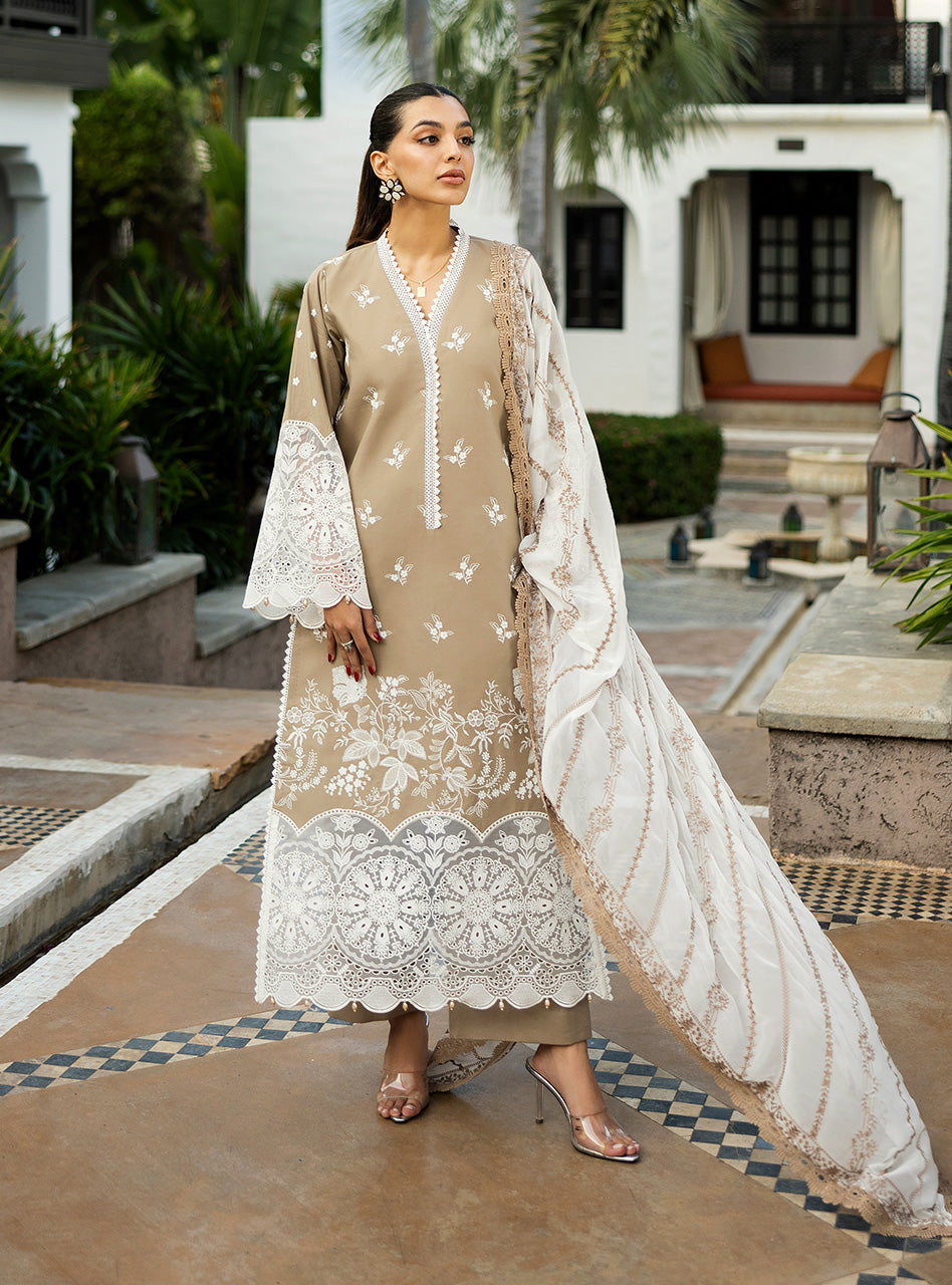 Zainab Chottani | Chikankari 25 | Sia - 11A - Riwayat-e-Khas