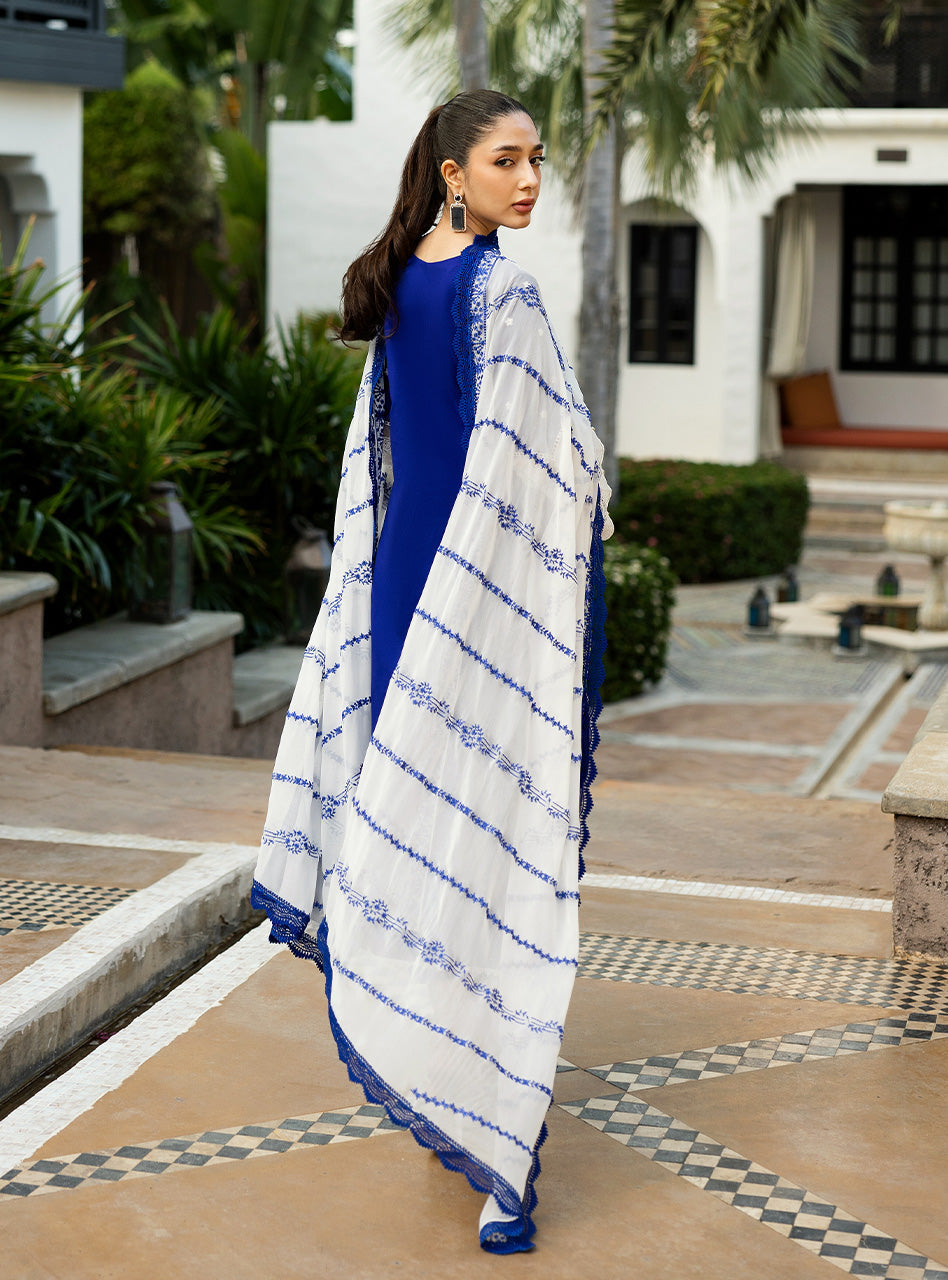 Zainab Chottani | Chikankari 25 | Sia - 11B - Riwayat-e-Khas