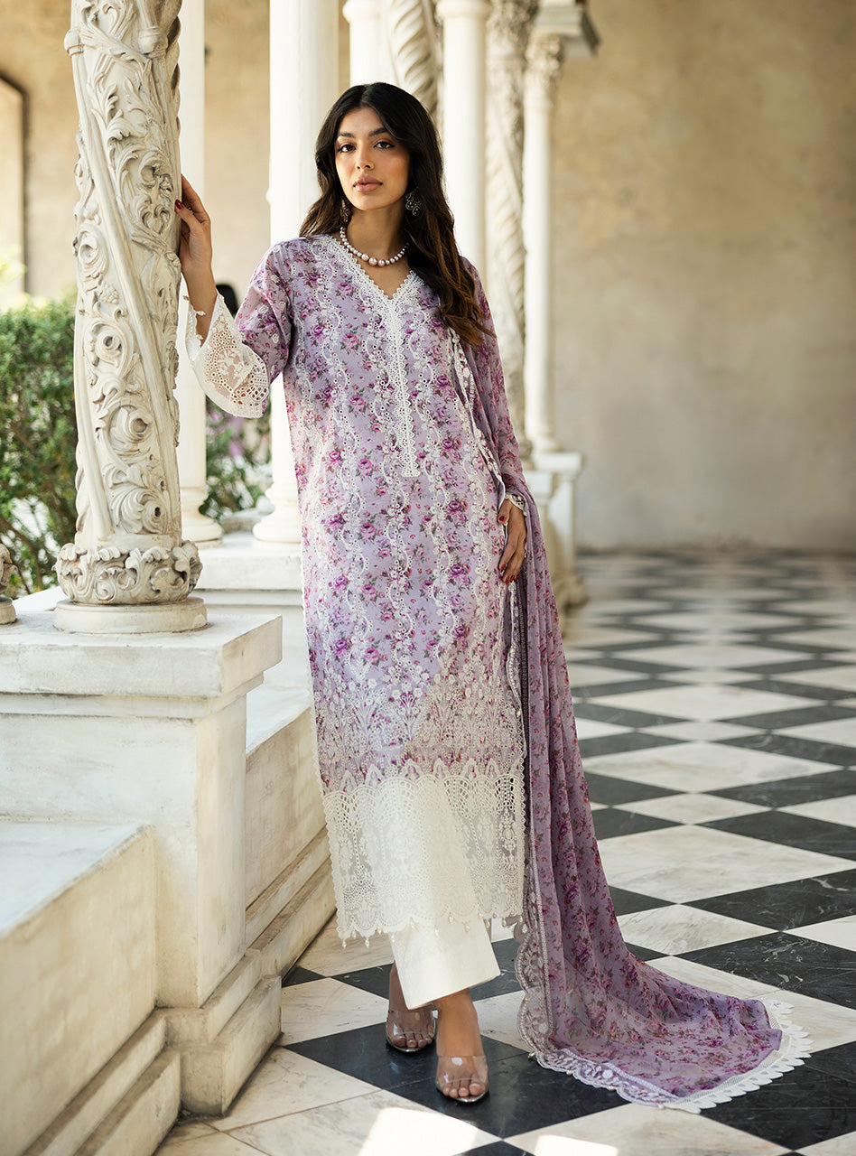 Zainab Chottani | Chikankari 25 | Lamia - 9B - Riwayat-e-Khas