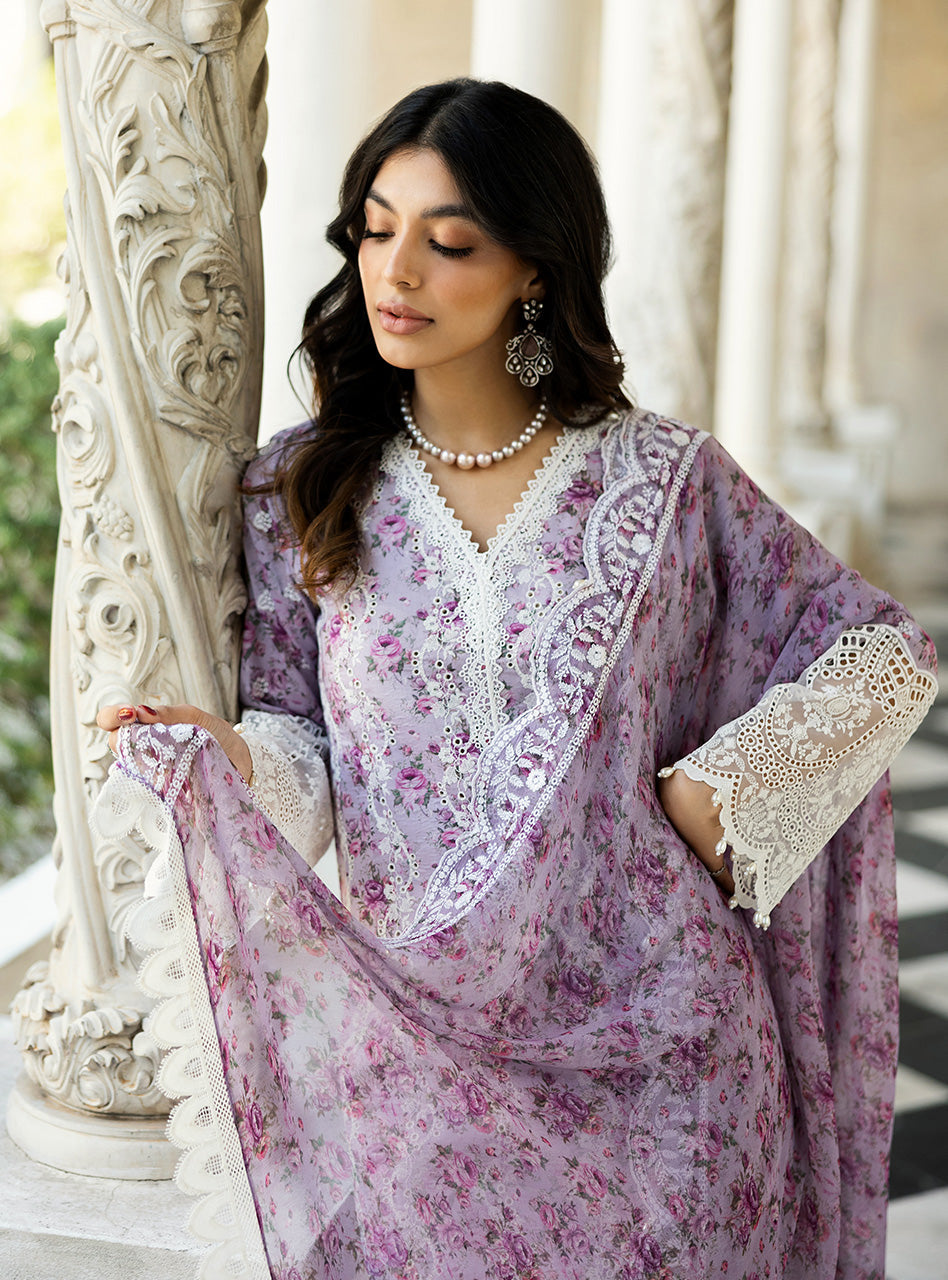 Zainab Chottani | Chikankari 25 | Lamia - 9B - Riwayat-e-Khas