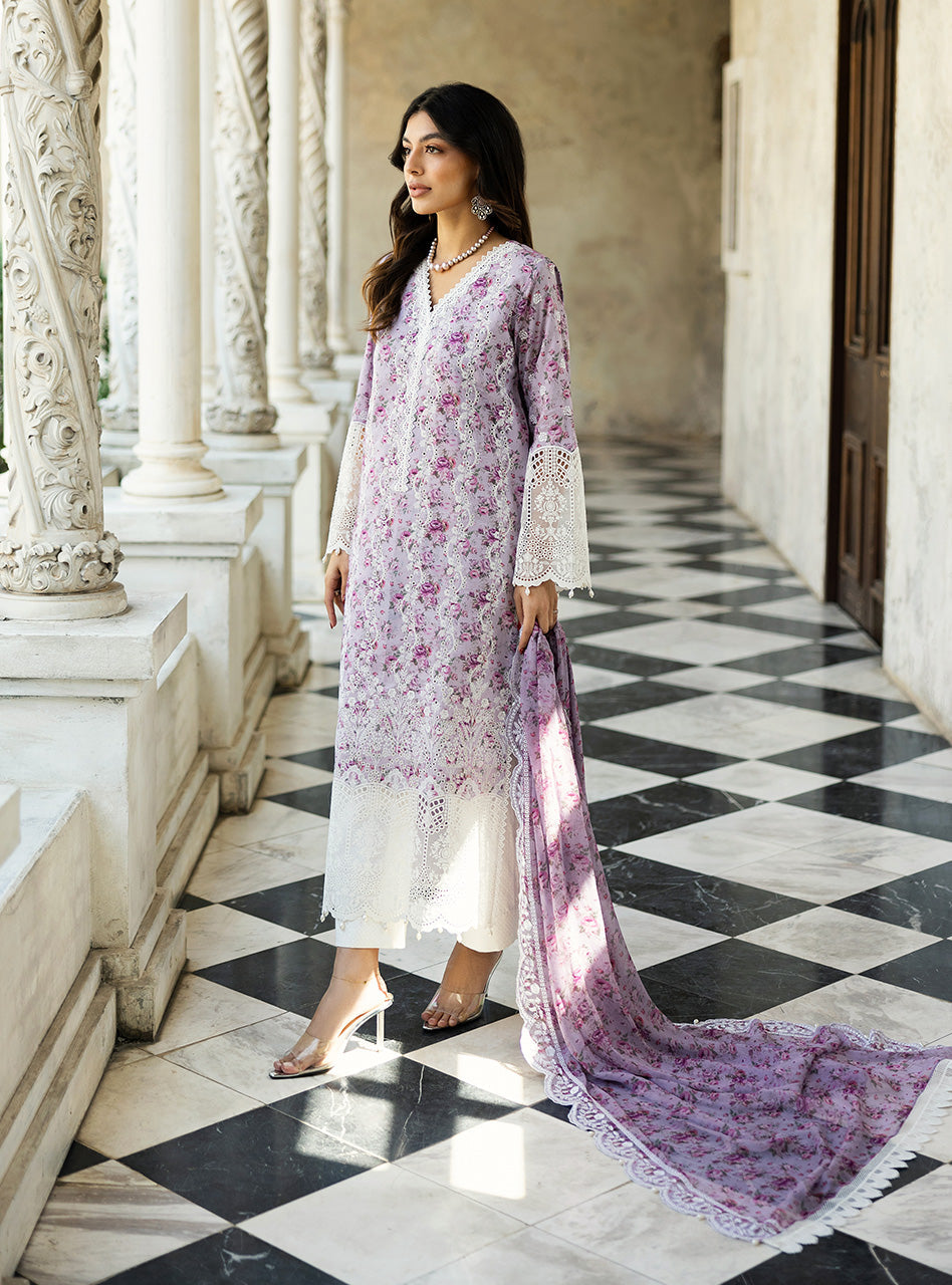 Zainab Chottani | Chikankari 25 | Lamia - 9B - Riwayat-e-Khas