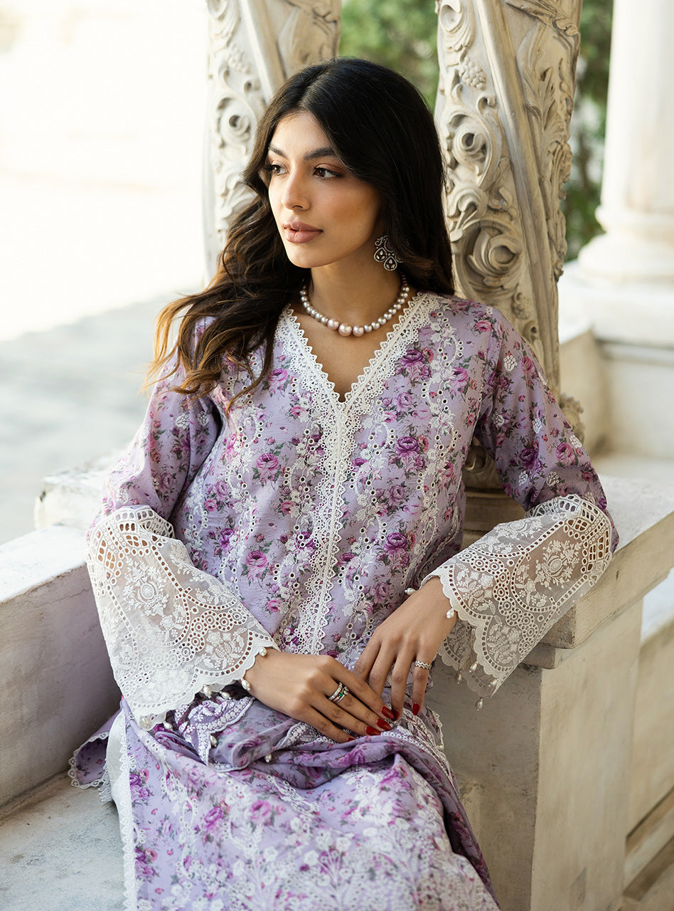 Zainab Chottani | Chikankari 25 | Lamia - 9B - Riwayat-e-Khas