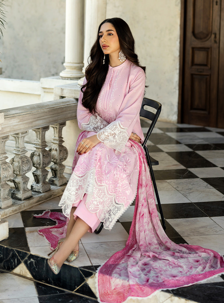 Zainab Chottani | Chikankari 25 | Liyah - 7A - Riwayat-e-Khas