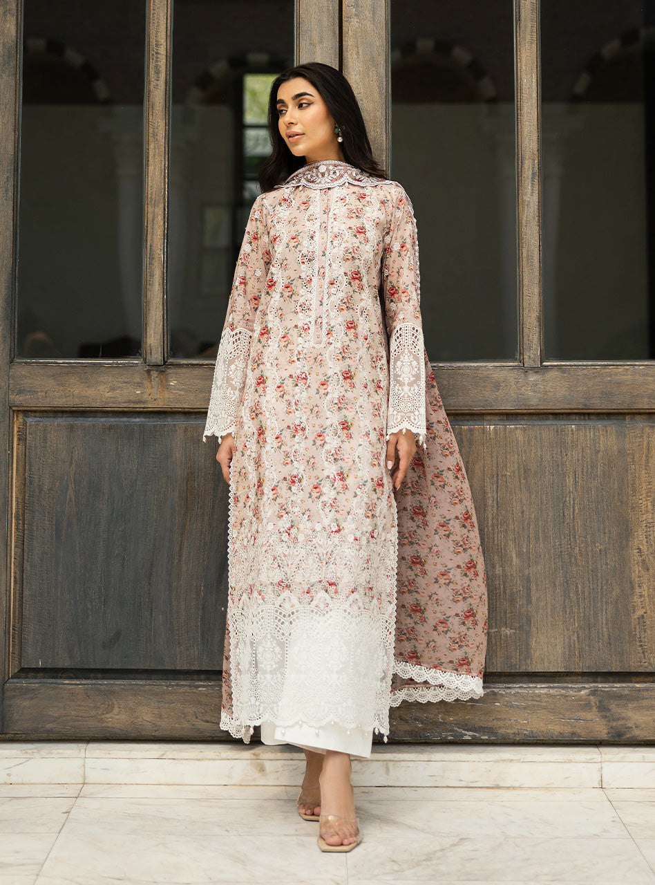 Zainab Chottani | Chikankari 25 | Lamia - 9A - Riwayat-e-Khas