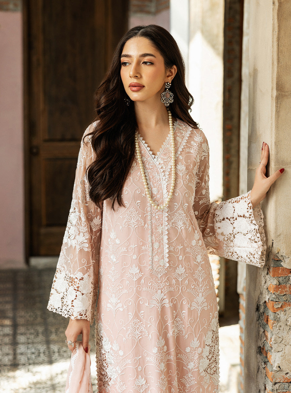 Zainab Chottani | Ramadan Edit 25 | Salmon Pink Celeste