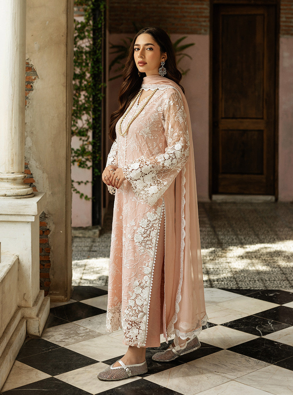 Zainab Chottani | Ramadan Edit 25 | Salmon Pink Celeste