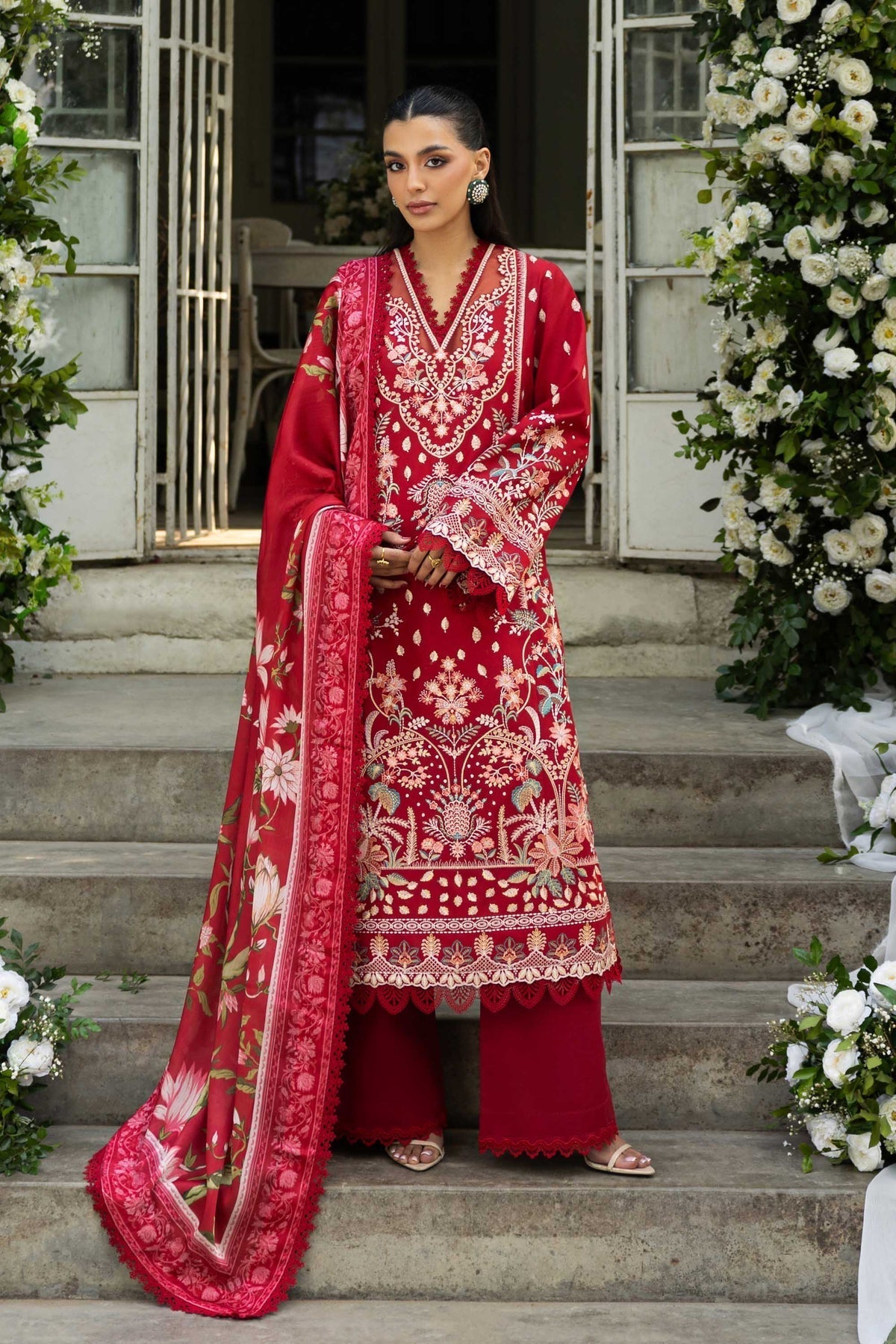 Akbar Aslam | Elaria RTW Lawn 26 | Amara