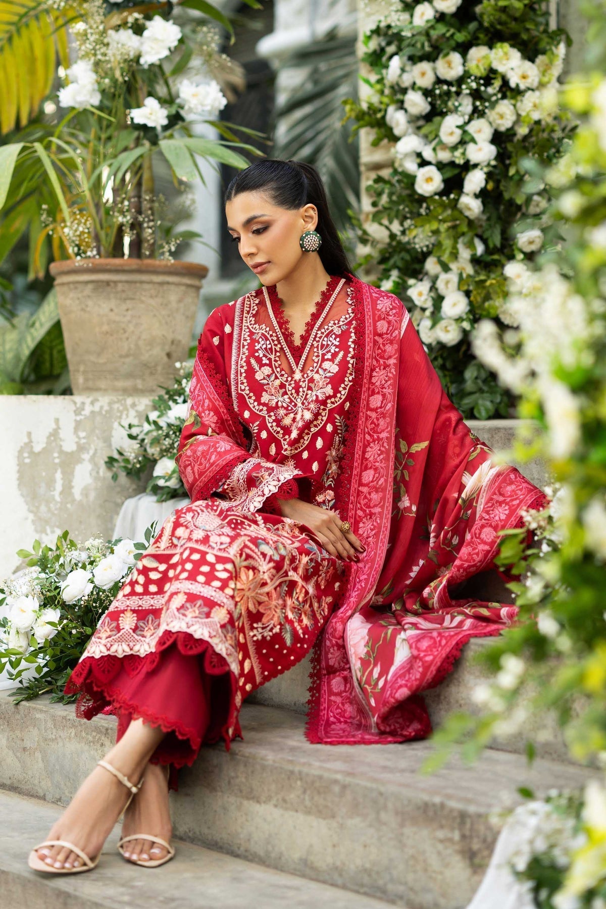 Akbar Aslam | Elaria RTW Lawn 26 | Amara