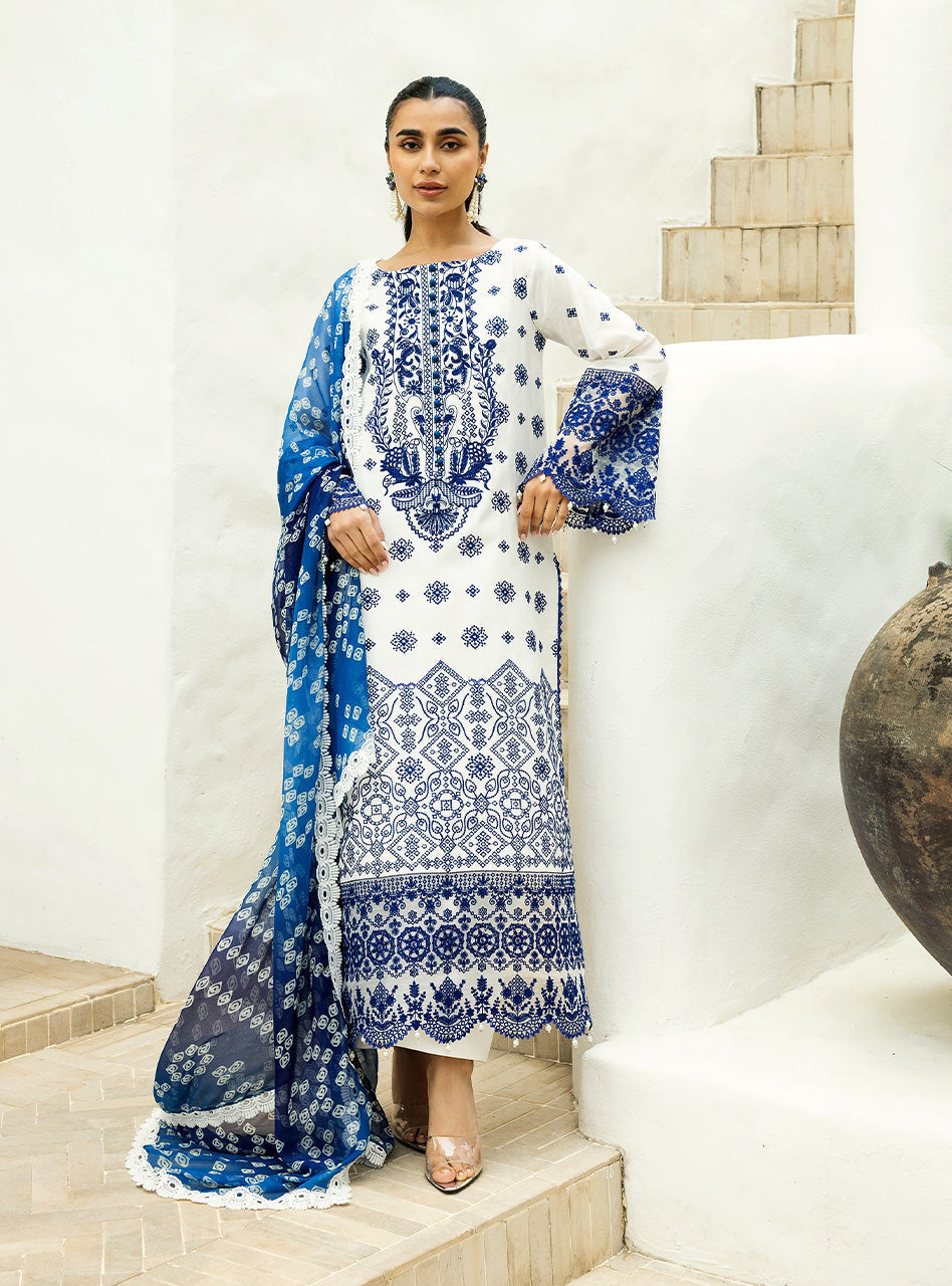 Zainab Chottani | Chikankari 25 | Reem - 8A - Riwayat-e-Khas