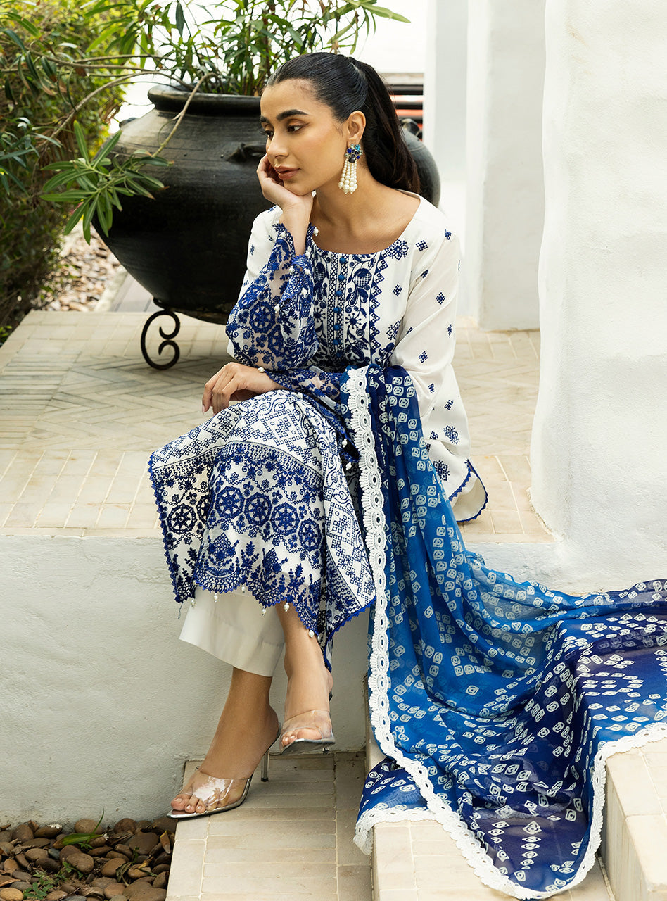 Zainab Chottani | Chikankari 25 | Reem - 8A - Riwayat-e-Khas