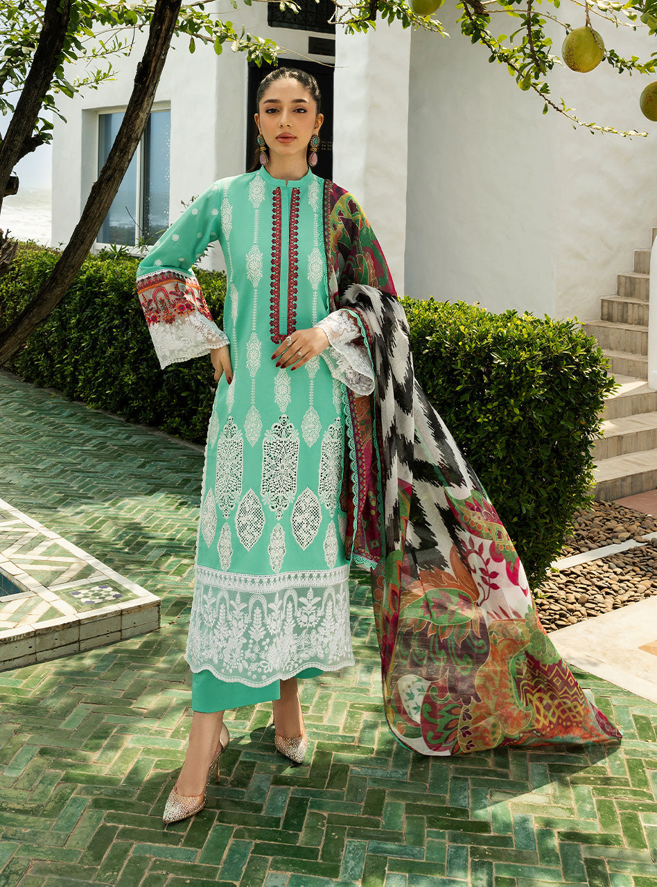 Zainab Chottani | Chikankari 25 | Rayne - 12B - Riwayat-e-Khas